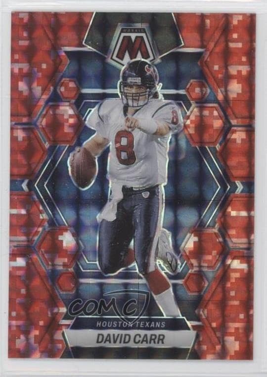 David Carr trading card