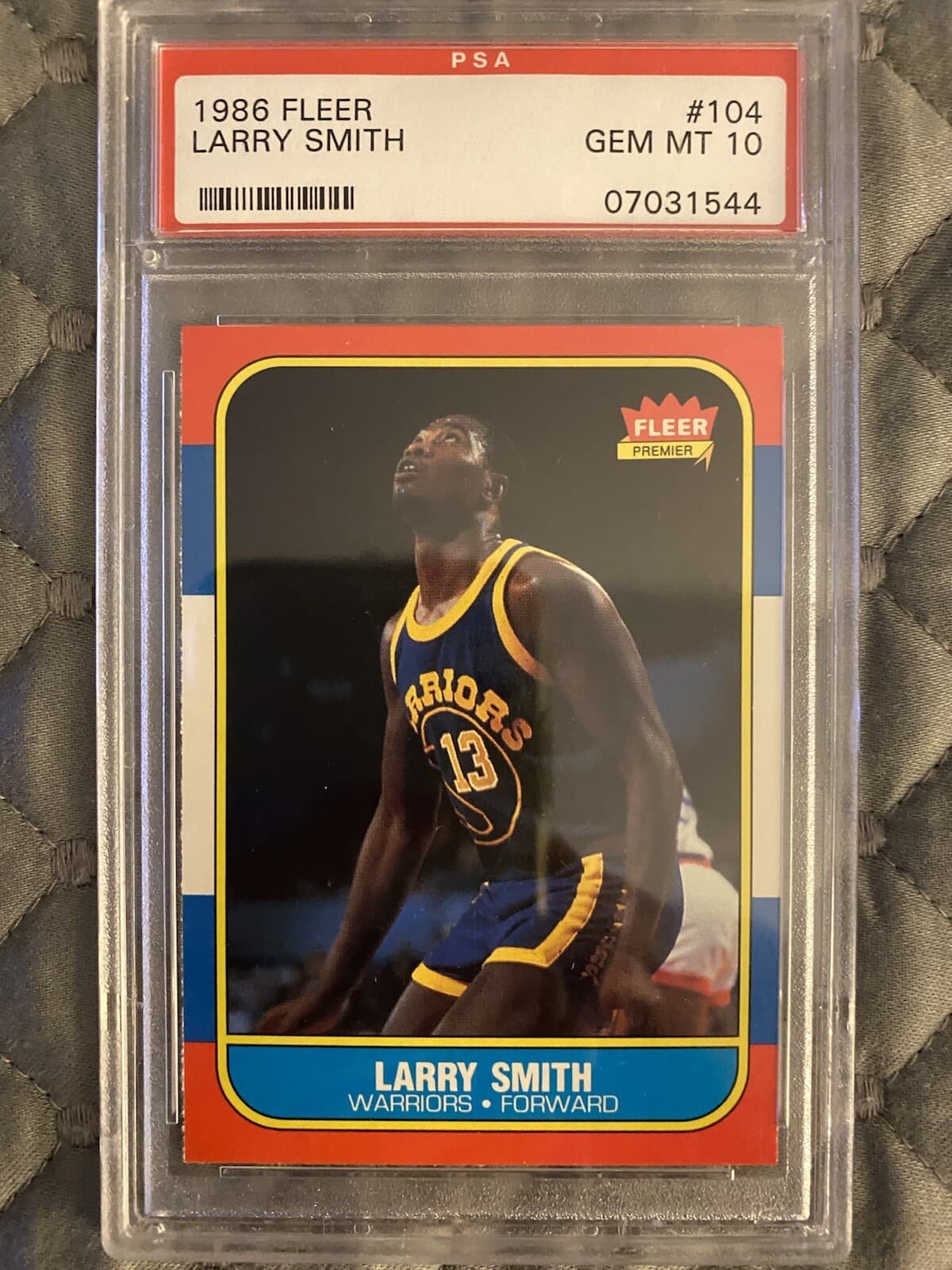 Basketball Larry Smith 1986 Fleer 1986 Fleer