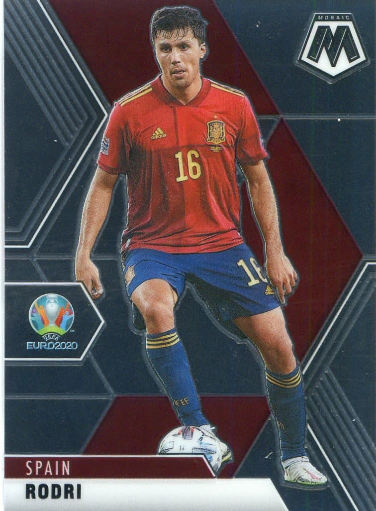-21 EURO RODRI SPAIN 2020 Panini Mosaic 2020 Panini Mosaic