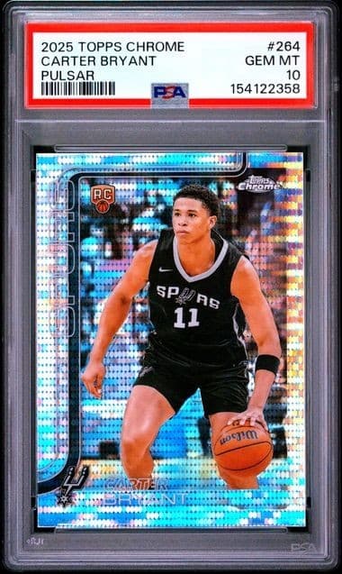 Carter Bryant 2025 topps Topps Chrome