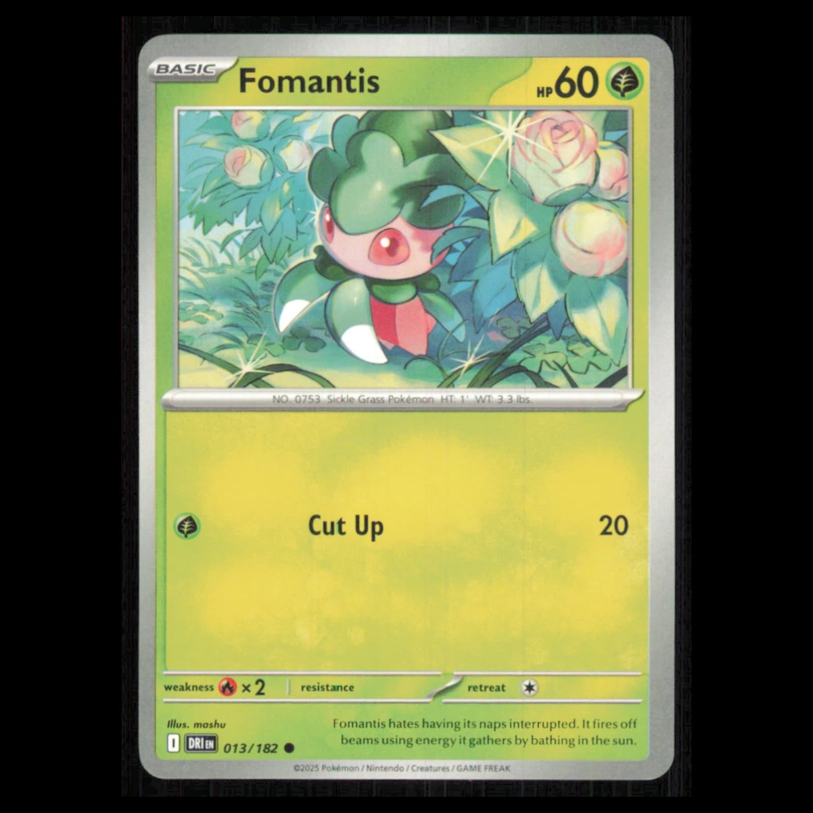 Fomantis Scarlet 2025 Unknown 2025 Unknown