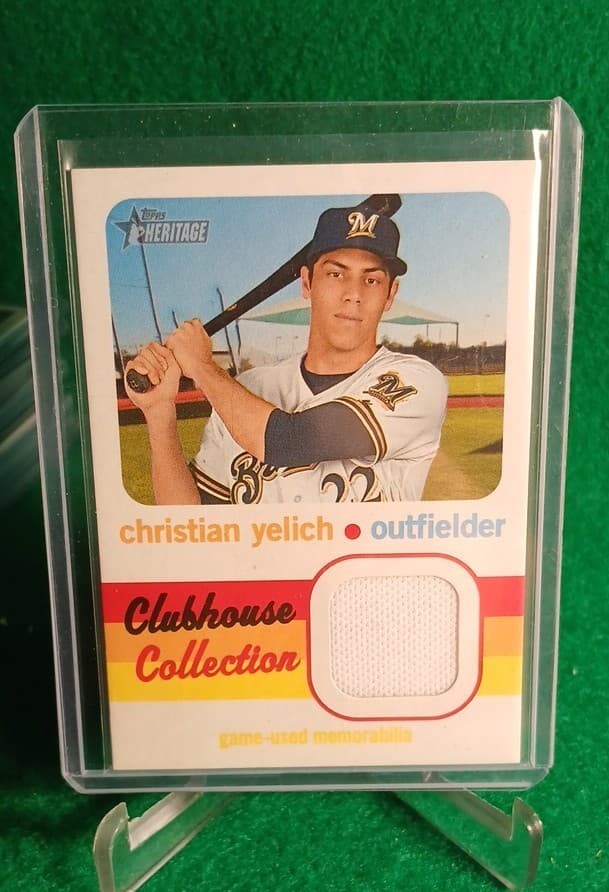 Clubhouse Collection Relics 2020 Topps Heritage 2020 Topps Heritage
