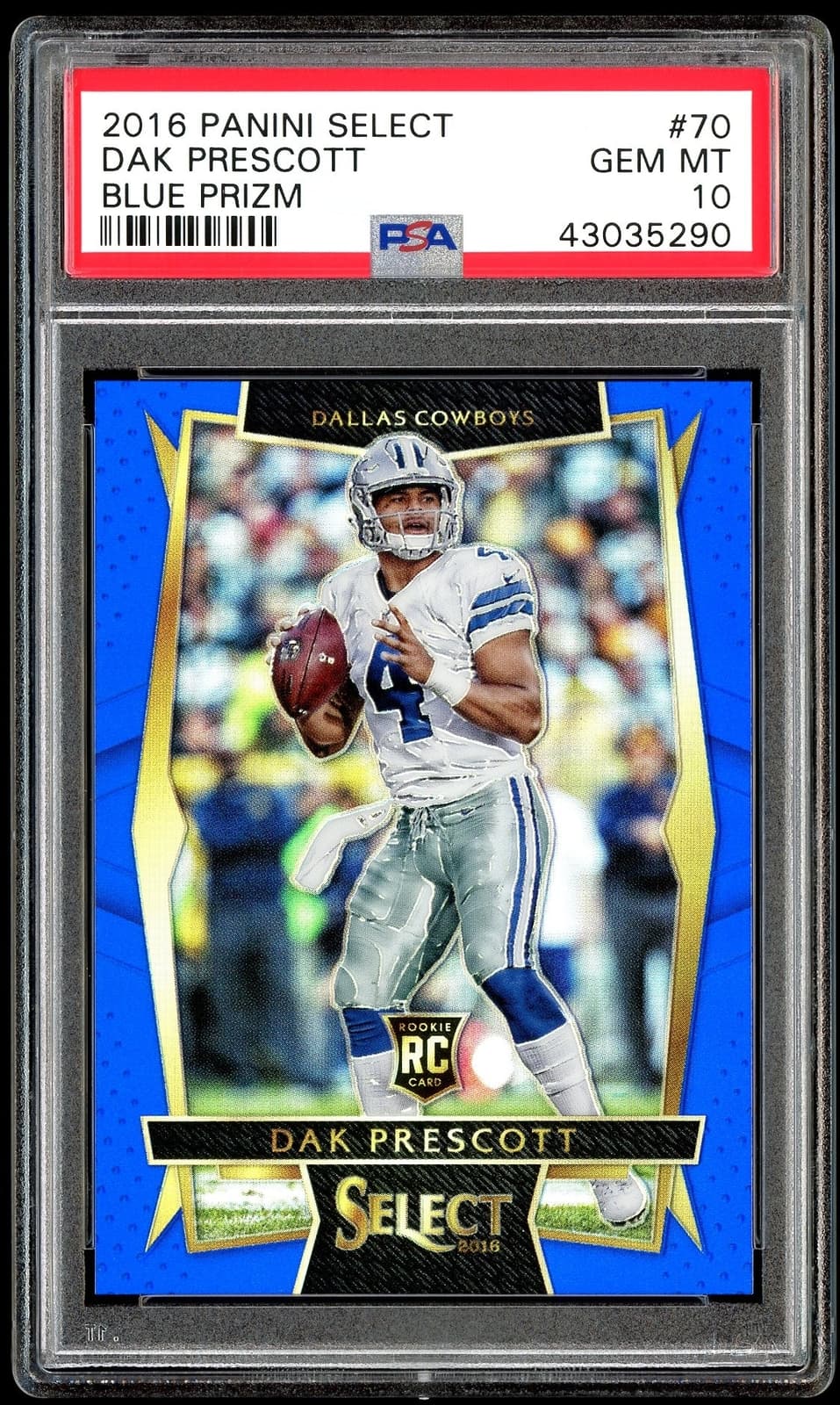 Dak Prescott 2016 Panini Select