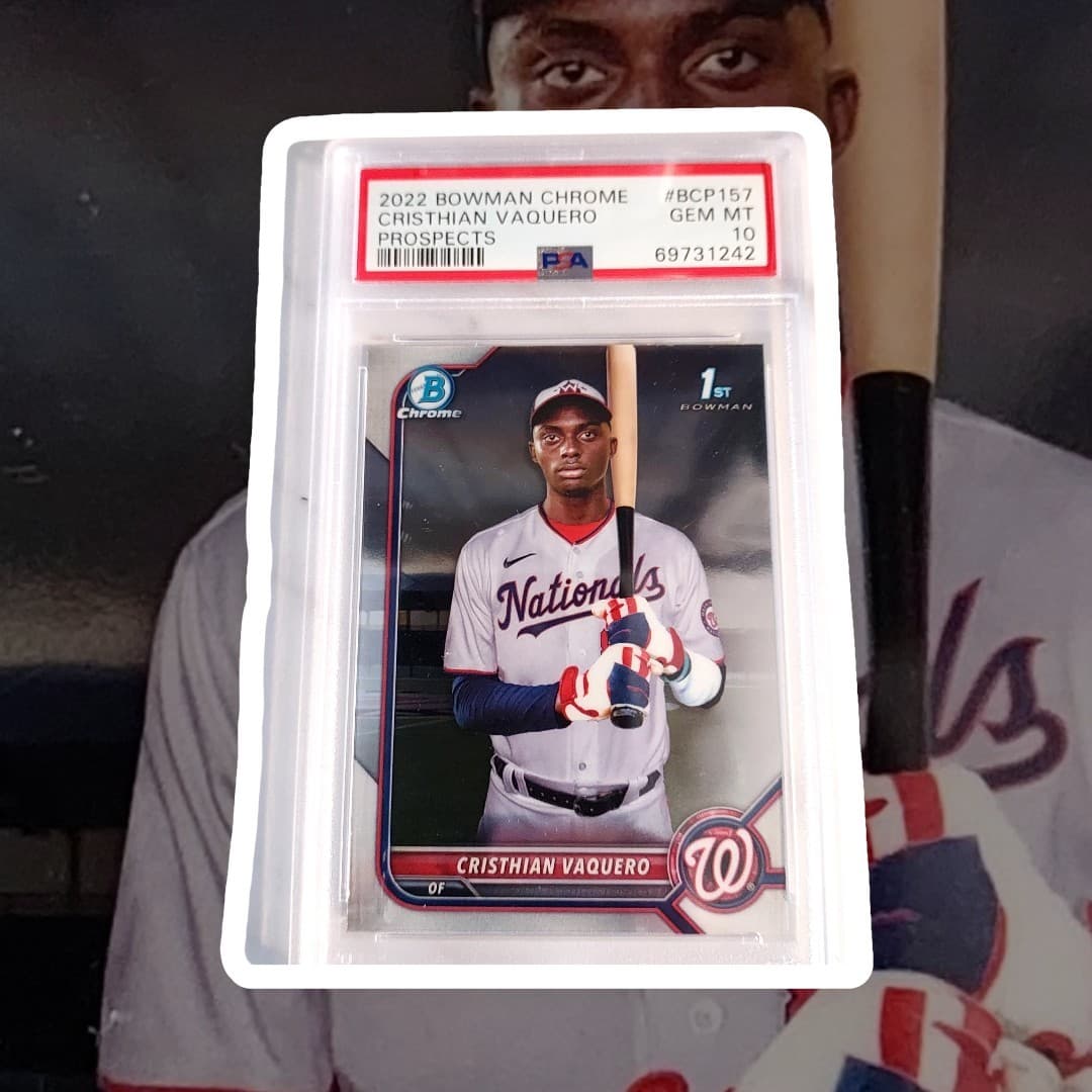 Cristhian Vaquero Prospect 2022 Bowman Chrome