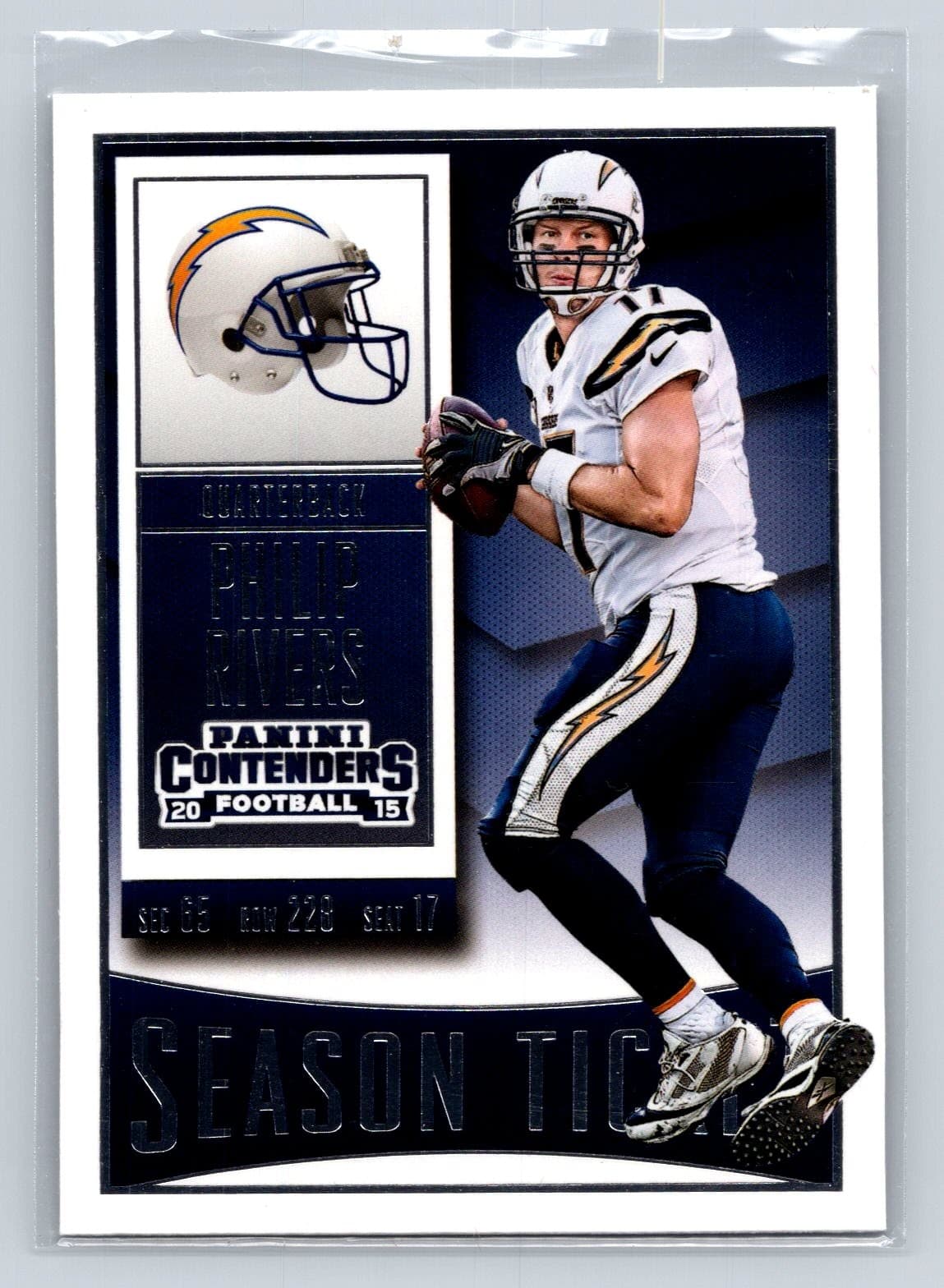 Philip Rivers 2015 Panini Contenders 2015 Panini Contenders
