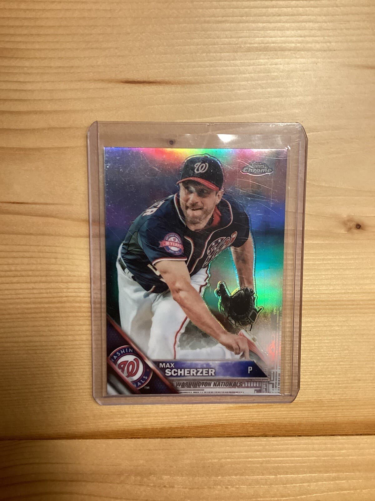 Max Scherzer 2016 Topps Chrome 2016 Topps Chrome