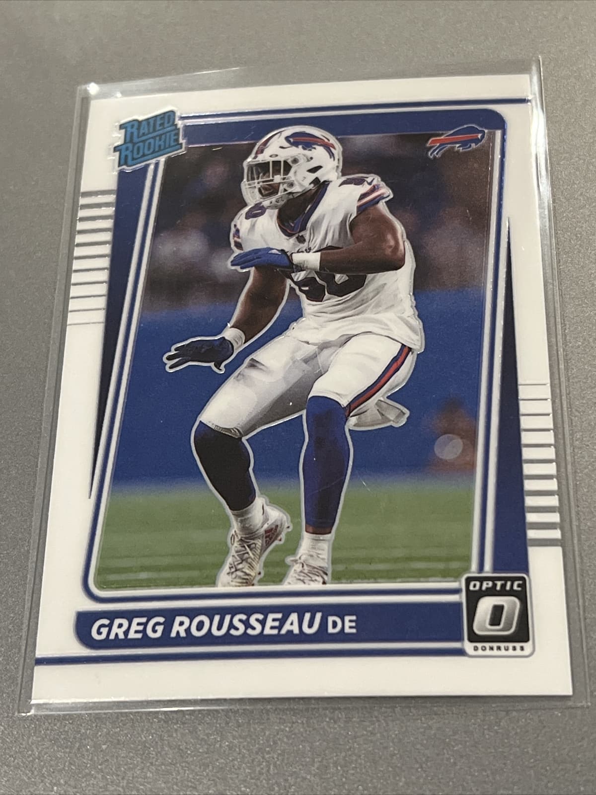 Greg Rousseau Rated 2021 Donruss Optic 2021 Donruss Optic