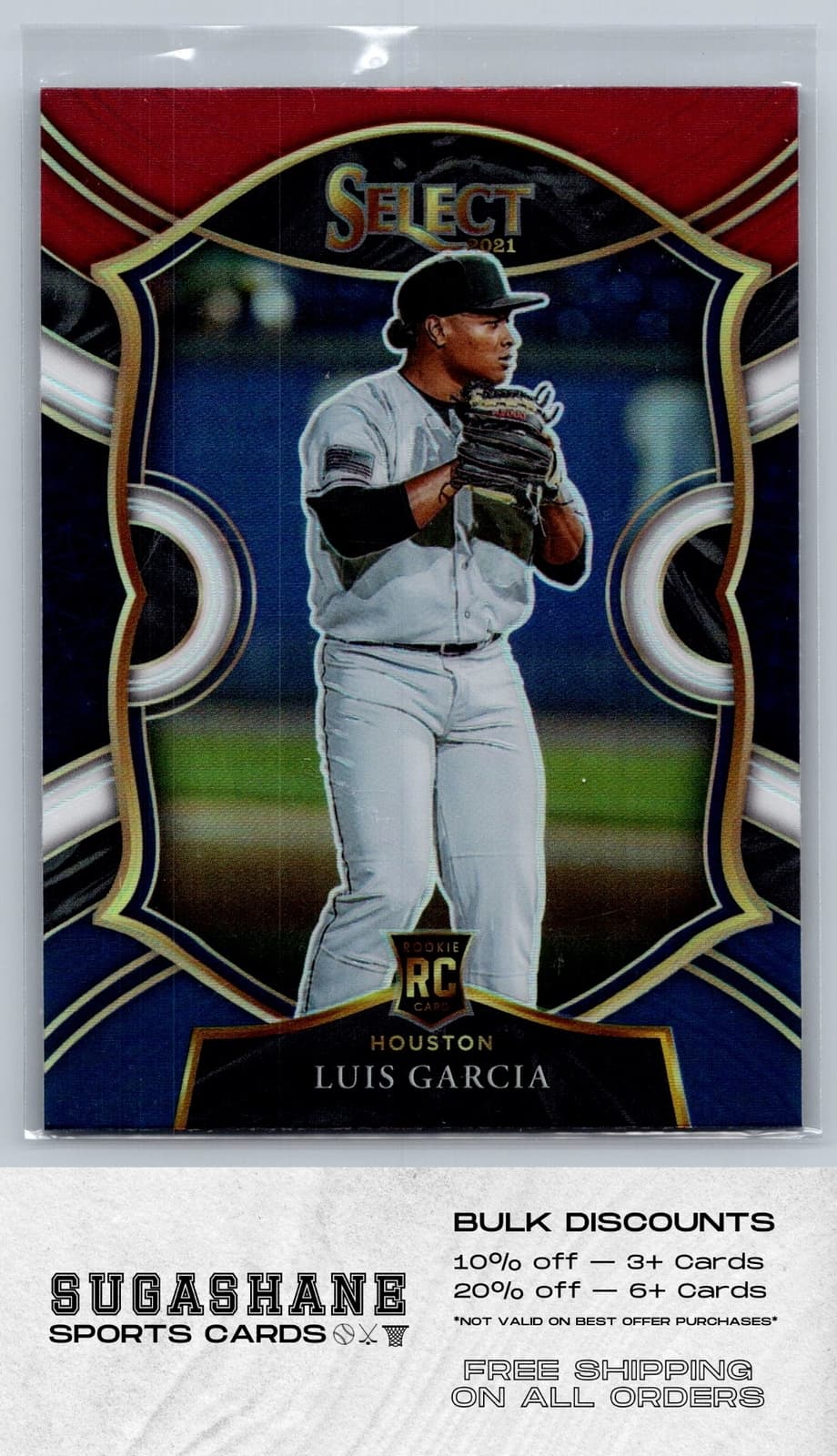 Luis Garcia Red 2021 Panini Select
