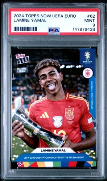 Euro Lamine Yamal 2024 Topps