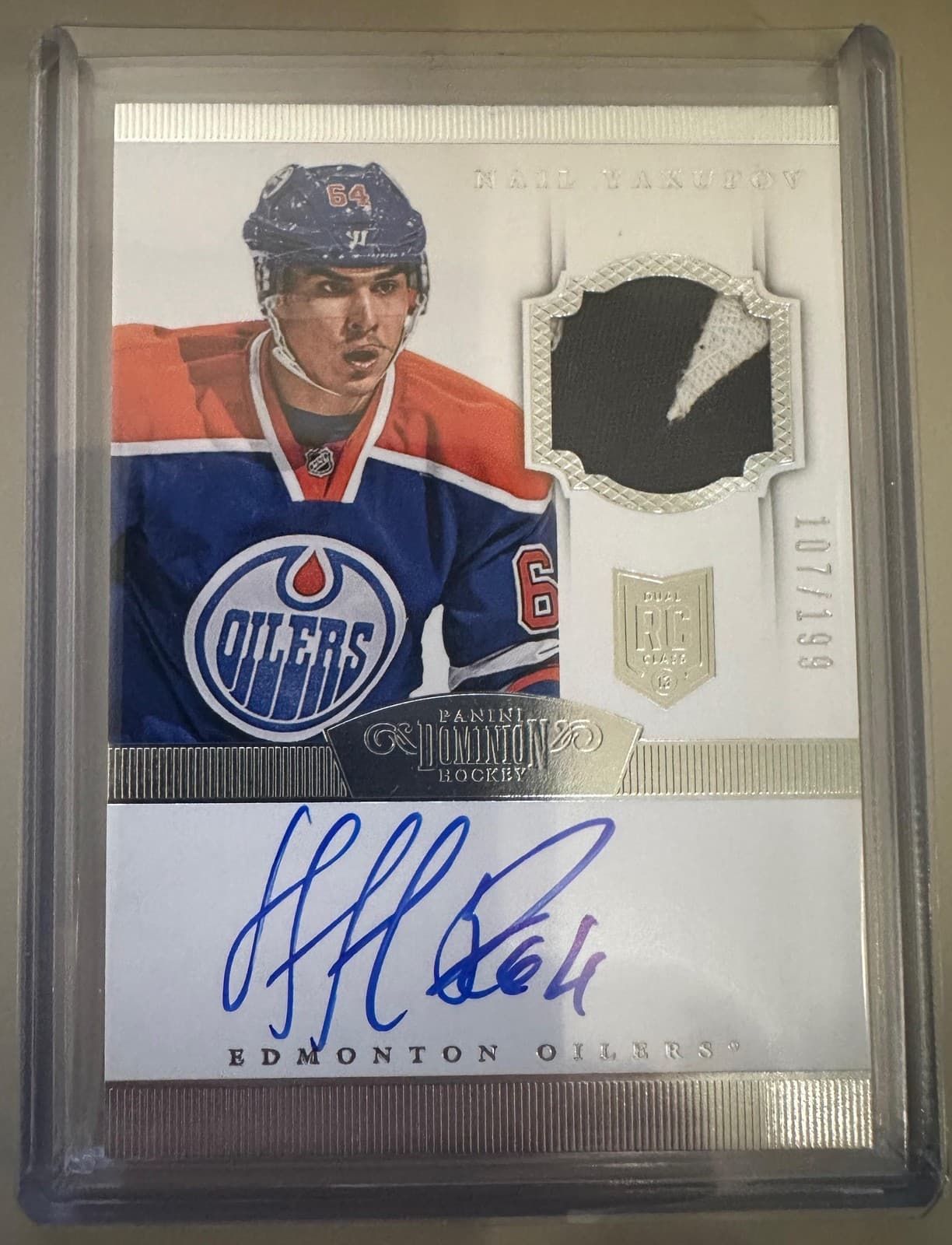 Dominion Nail Yakupov 2013 Panini