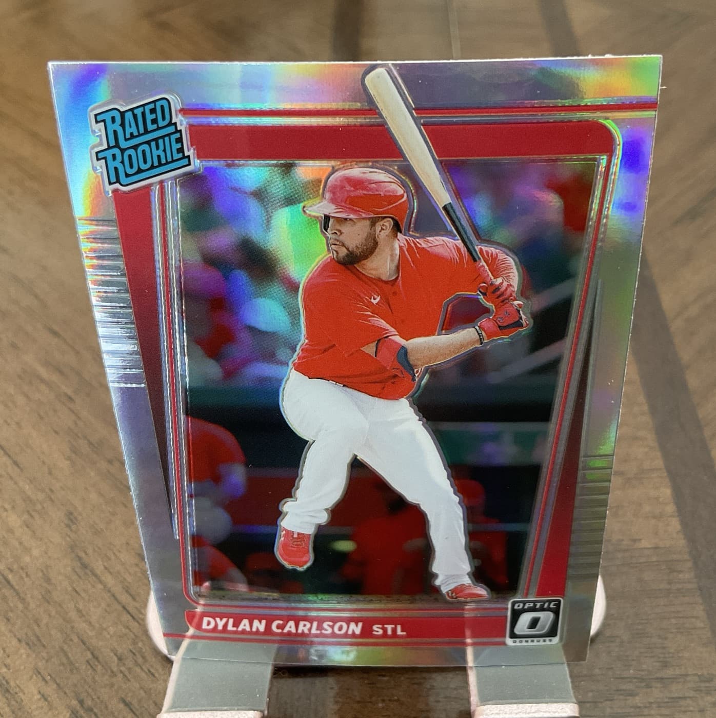 DYLAN CARLSON RATED SILVER Car 2021 Donruss Optic 2021 Donruss Optic silver