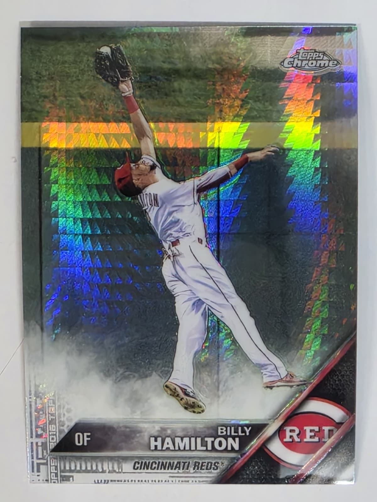 Prism Billy Hamilton 2016 Topps Chrome 2016 Topps Chrome refractor