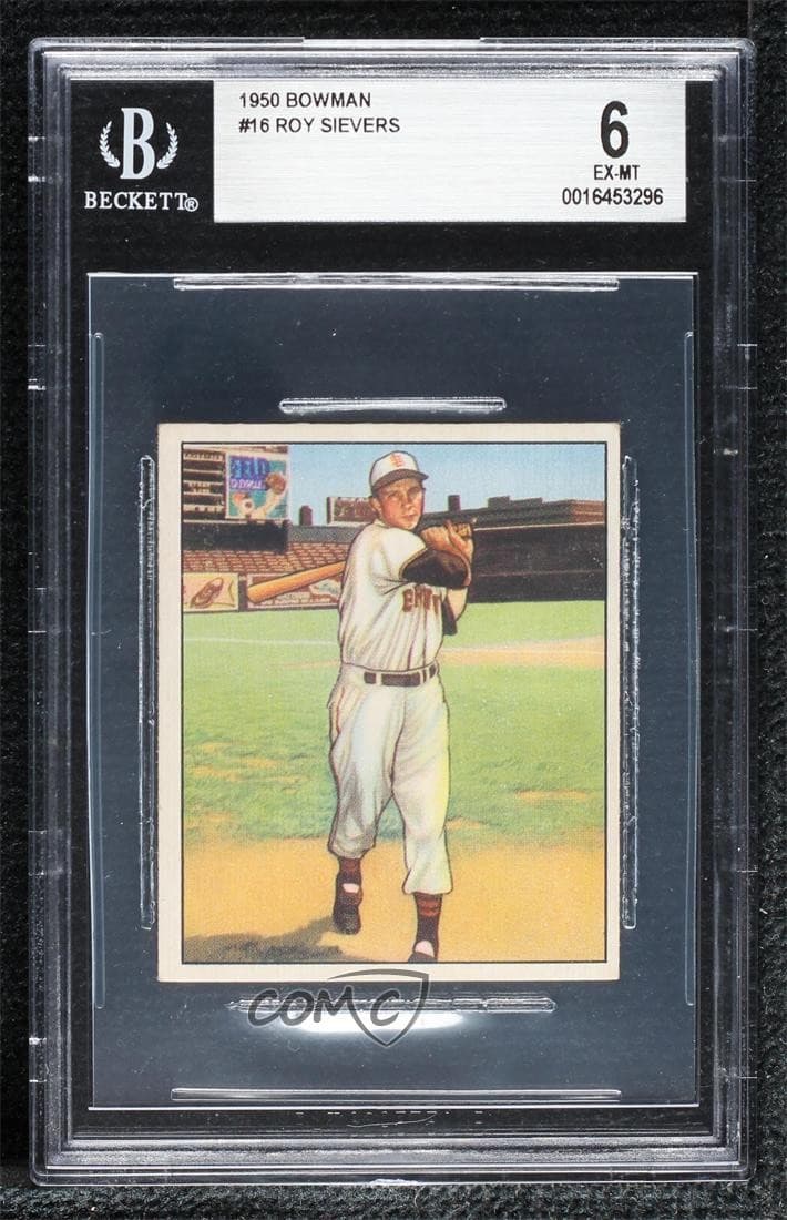 Roy Sievers 1950 bowman