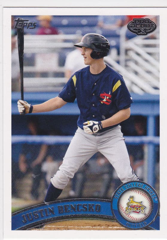 Justin Bencsko Pittsburgh 2011 Topps 2011 Topps