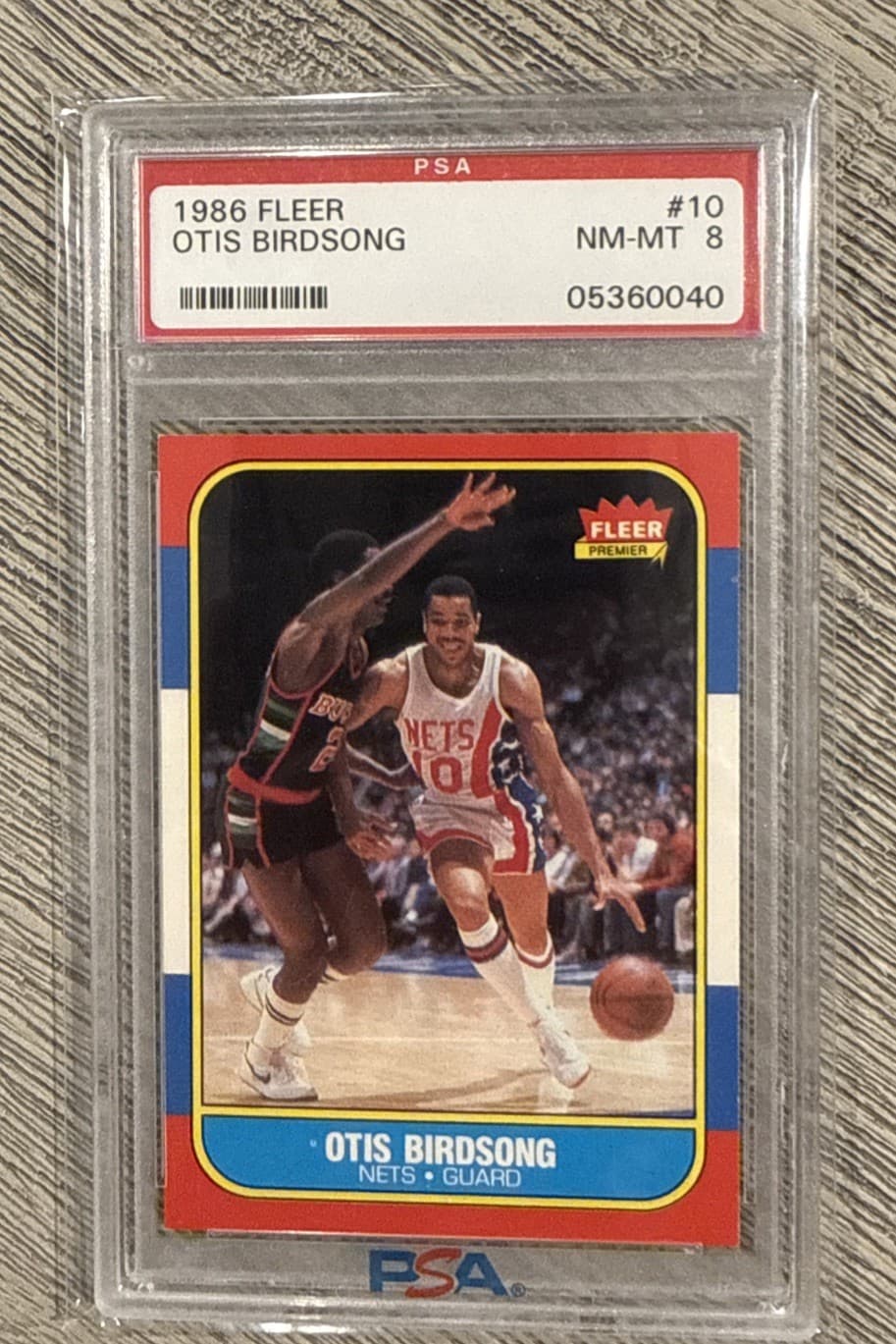 BASKETBALL OTIS BIRDSONG NM CE 1986 Fleer 1986 Fleer