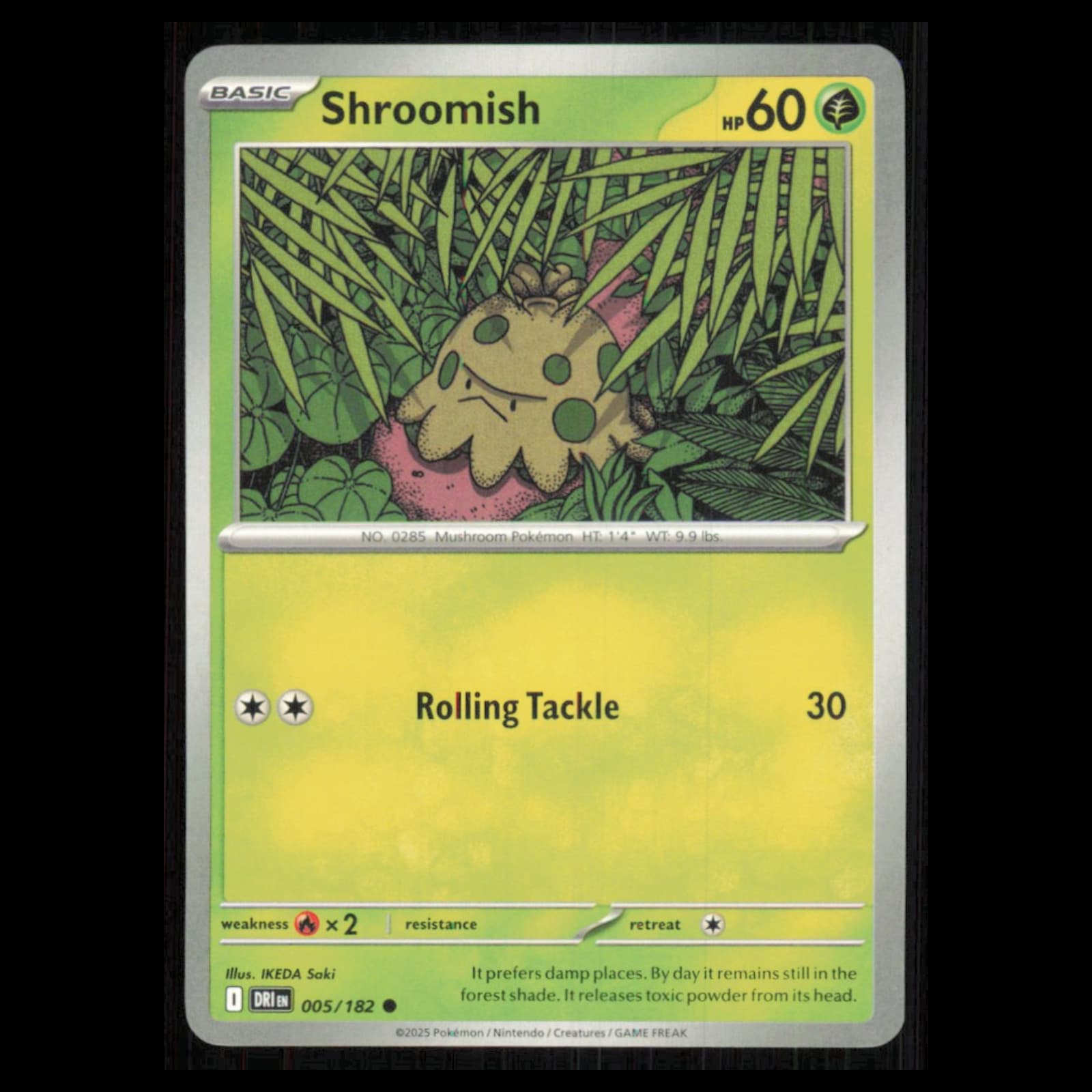 Shroomish Scarlet 2025 Panini Luminance 2025 Unknown example 2