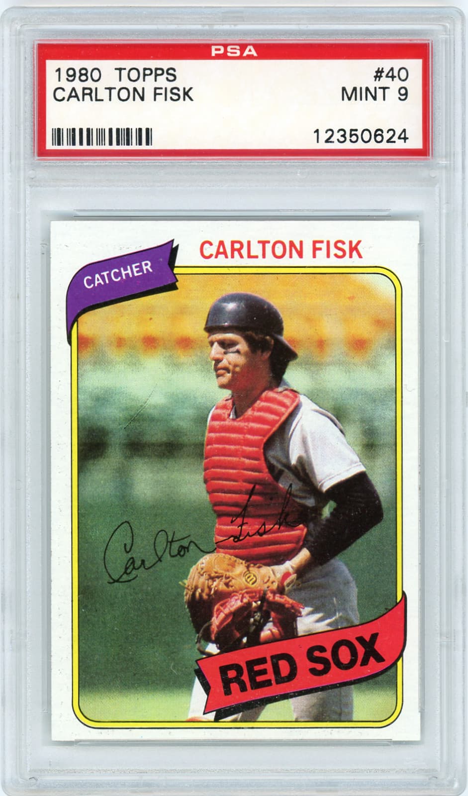 Carlton Fisk 1980 Topps 1980 Topps