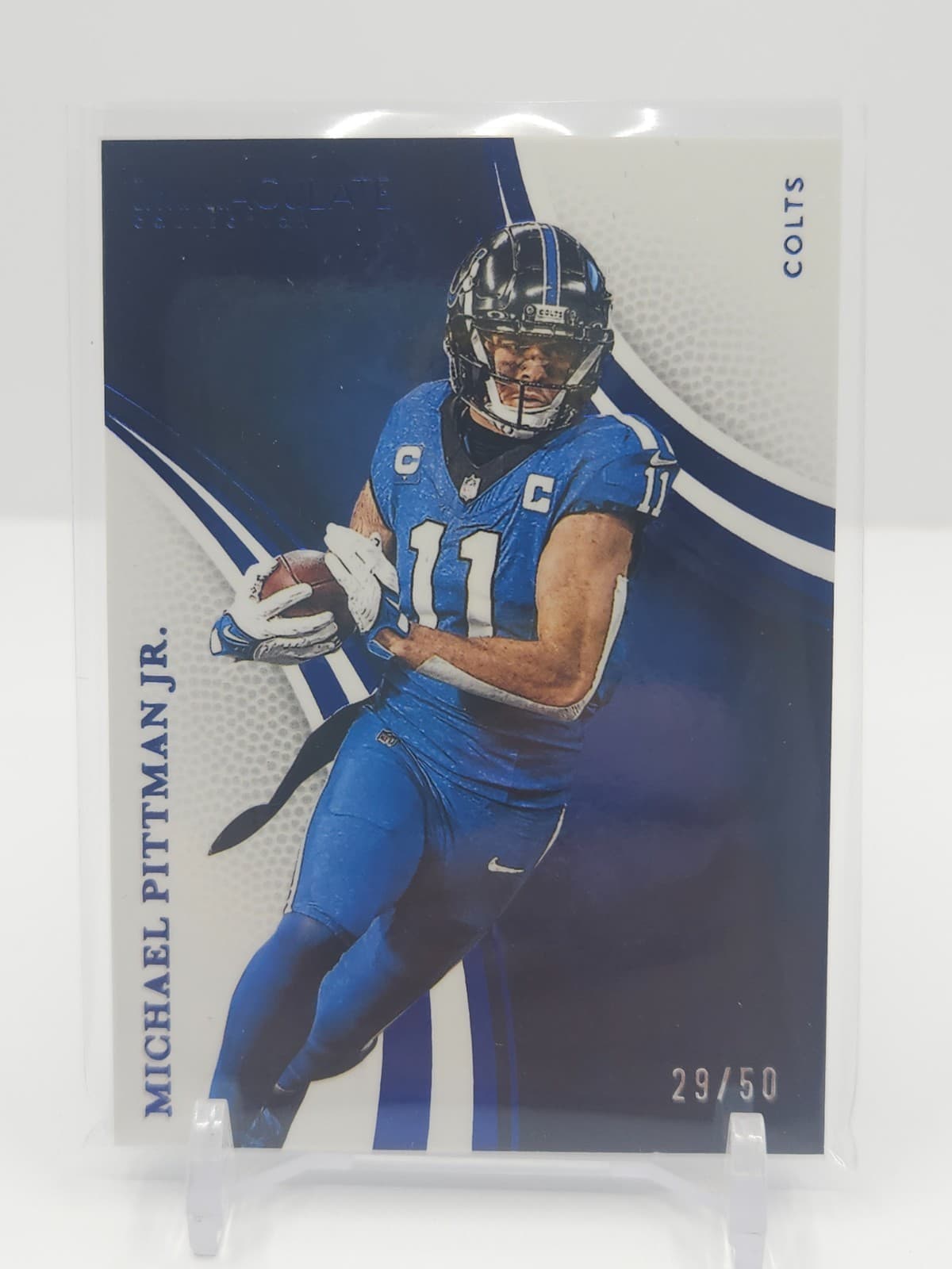 MICHAEL PITTMAN JR. IMMACULATE 2025 Unknown 2025 Unknown blue