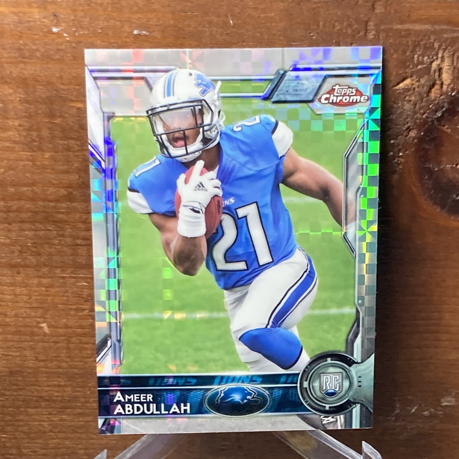 Xfractors Ameer Abdullah 2015 Topps Chrome 2015 Topps Chrome