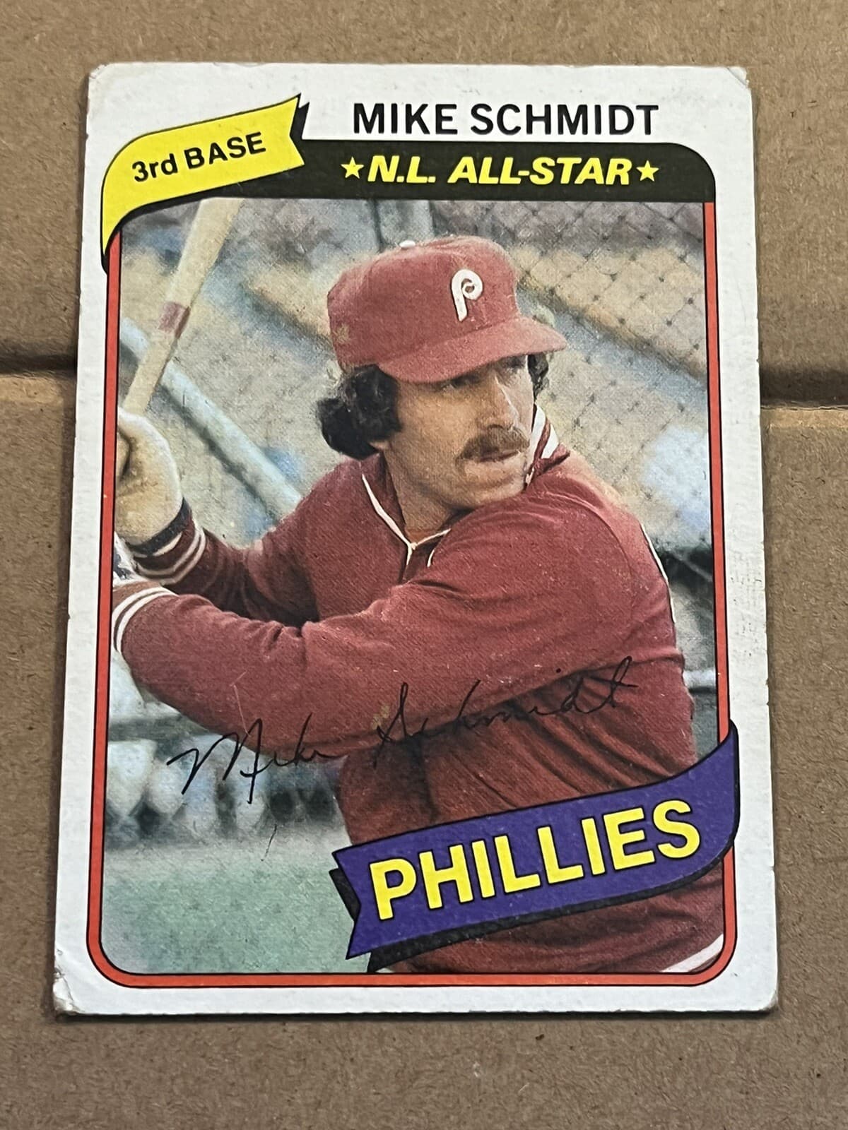 - MIKE SCHMIDT PHILLIES 1980 Topps 1980 Topps