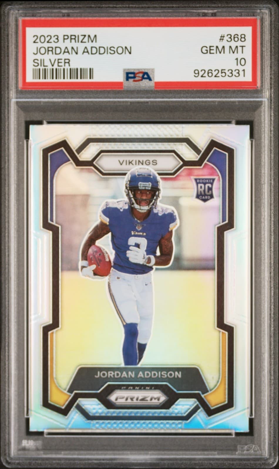 Football Jordan Addison 2023 Panini Prizm