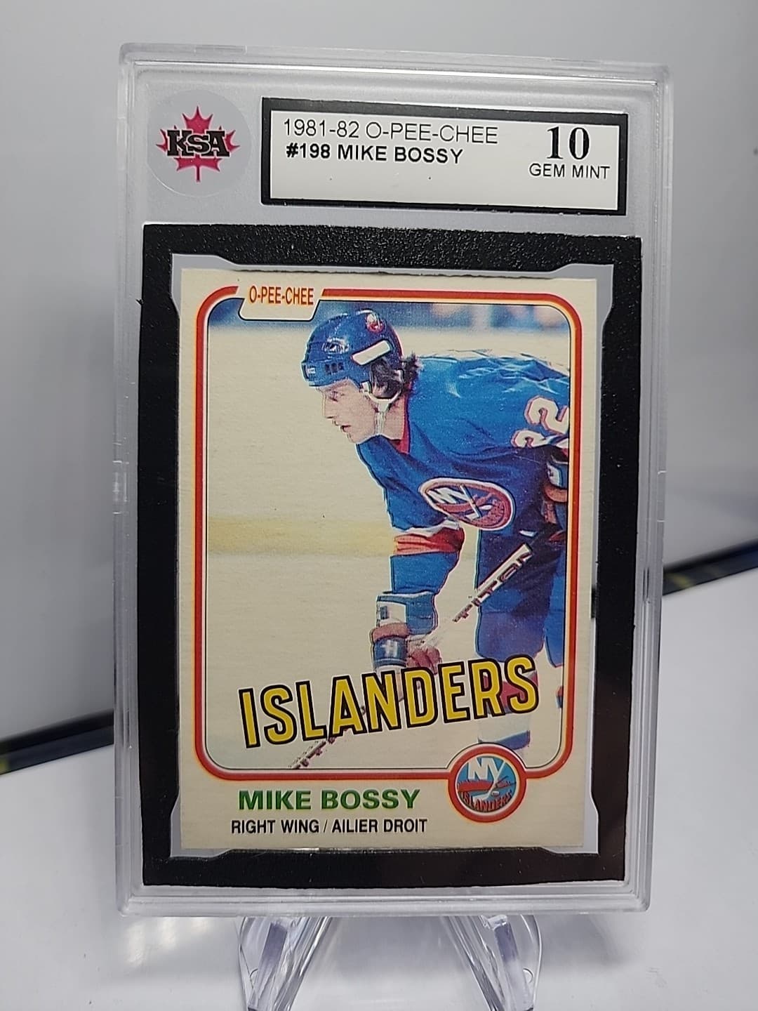 Mike Bossy 1981 O-Pee-Chee