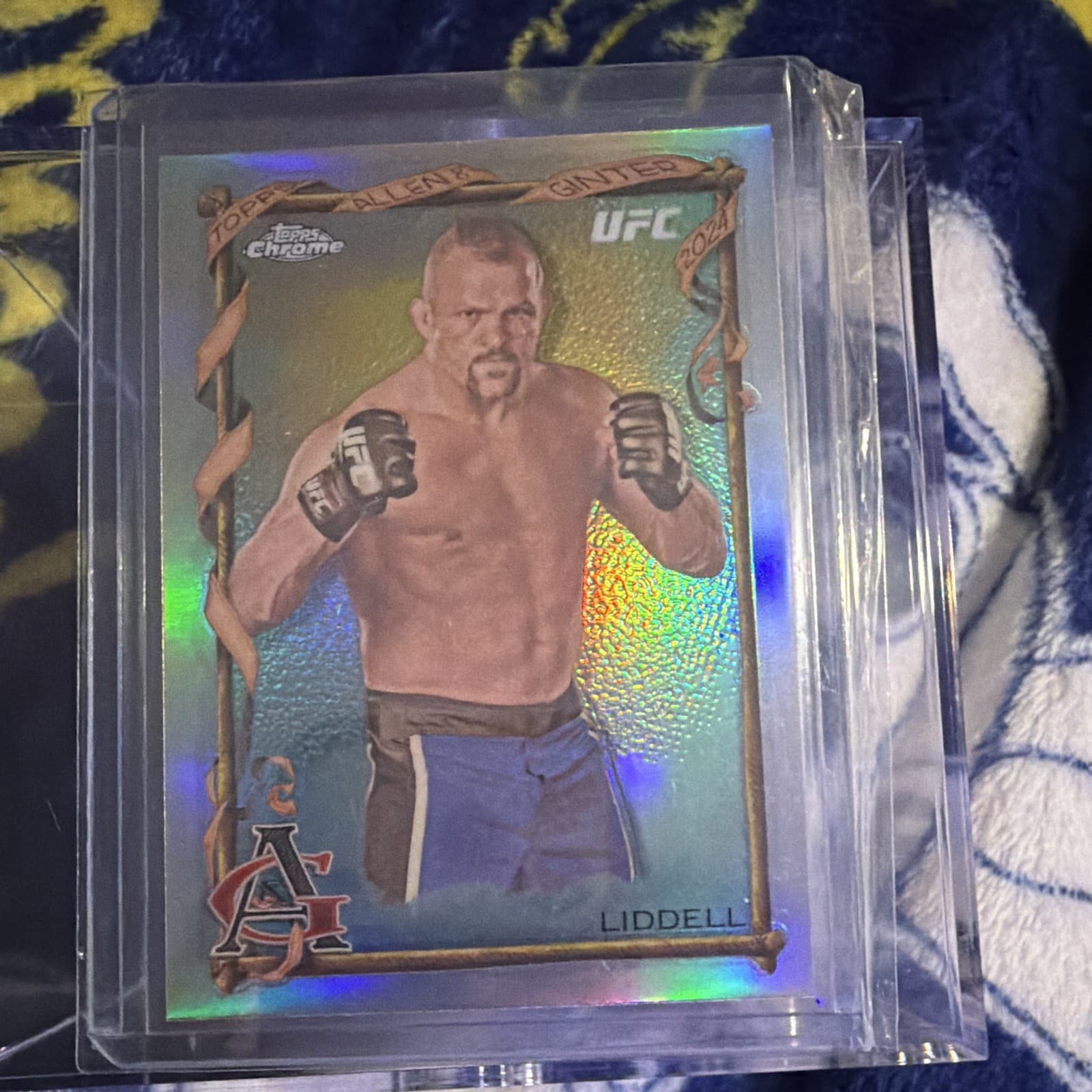 Chuck Liddell Allen 2024 Topps 2024 Topps refractor