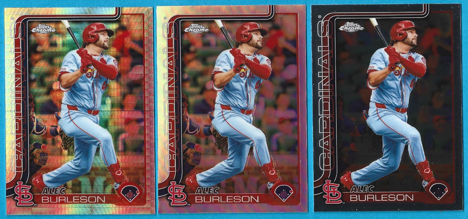 Baseball Alec Burleson 2025 Topps Chrome
