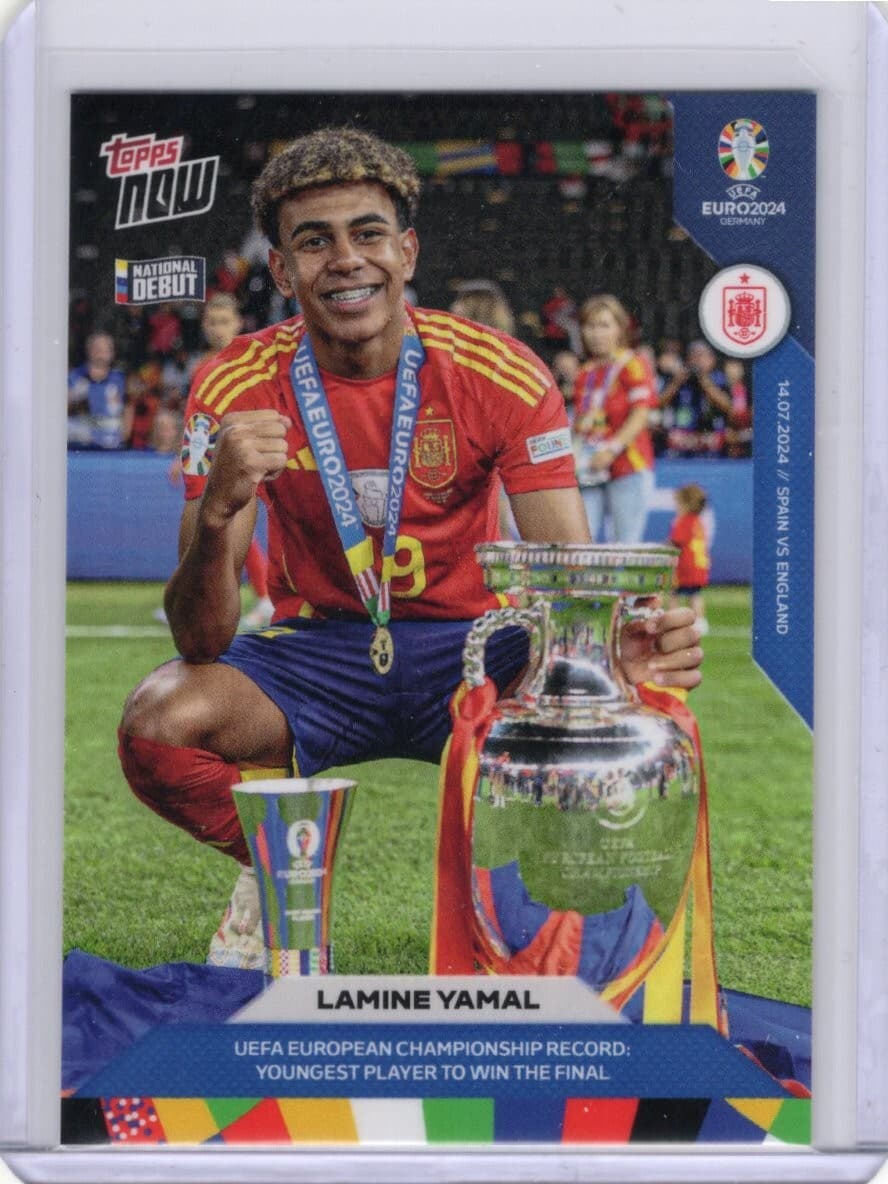 Euro Lamine Yamal 2024 Topps