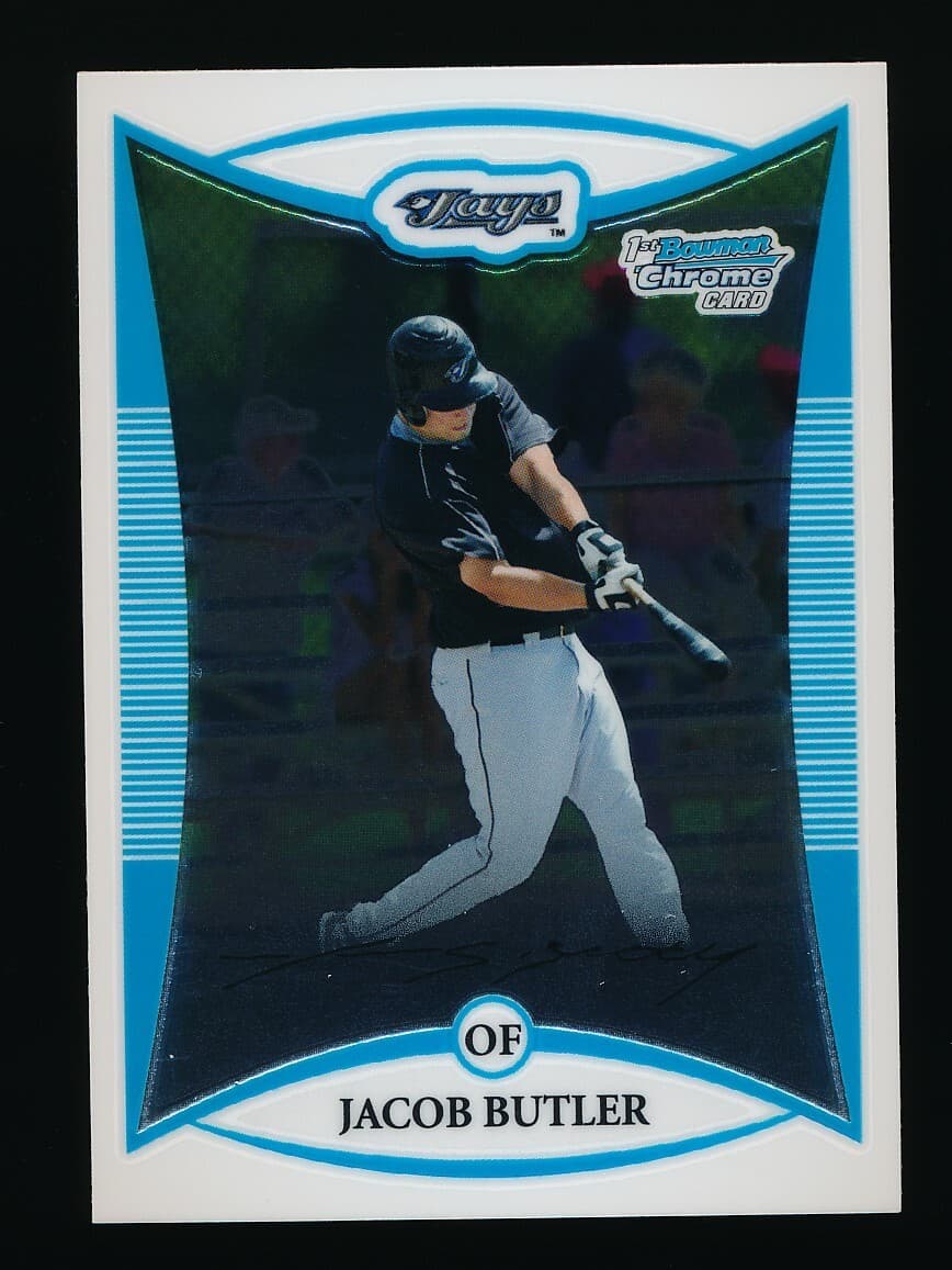 Prospects Jacob Butler 2008 Bowman Chrome 2008 Bowman Chrome