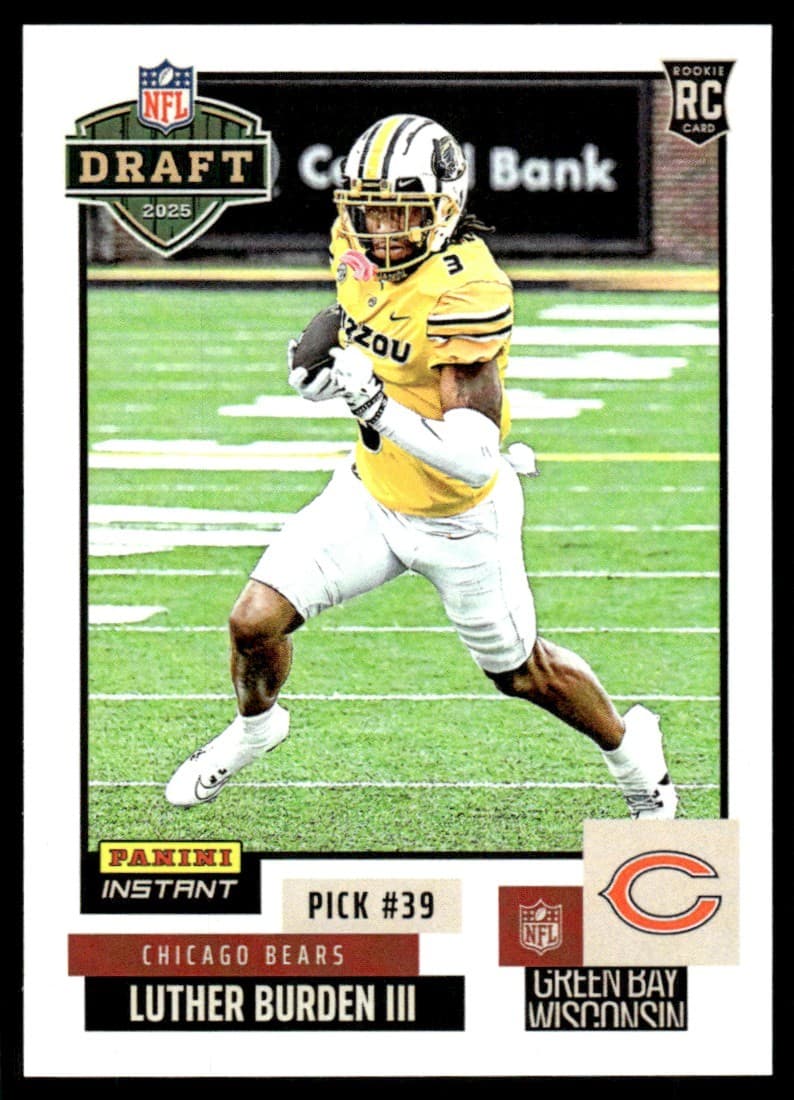 Luther Burden Instant 2025 Panini 2025 Panini