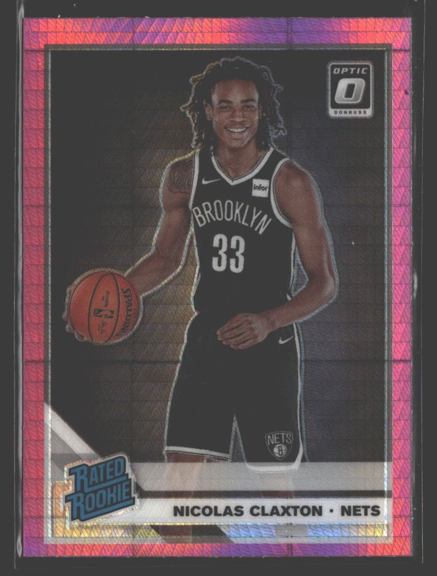 Nicolas Claxton Hyper 2019 Donruss Optic 2019 Donruss Optic pink