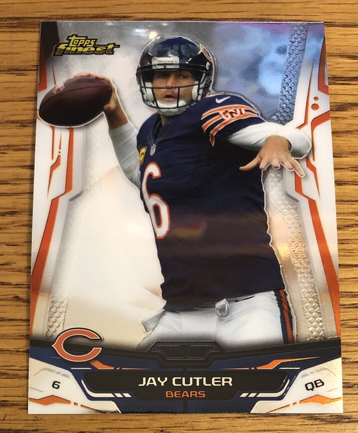 Jay Cutler Bears 2014 Topps Finest 2014 Topps Finest
