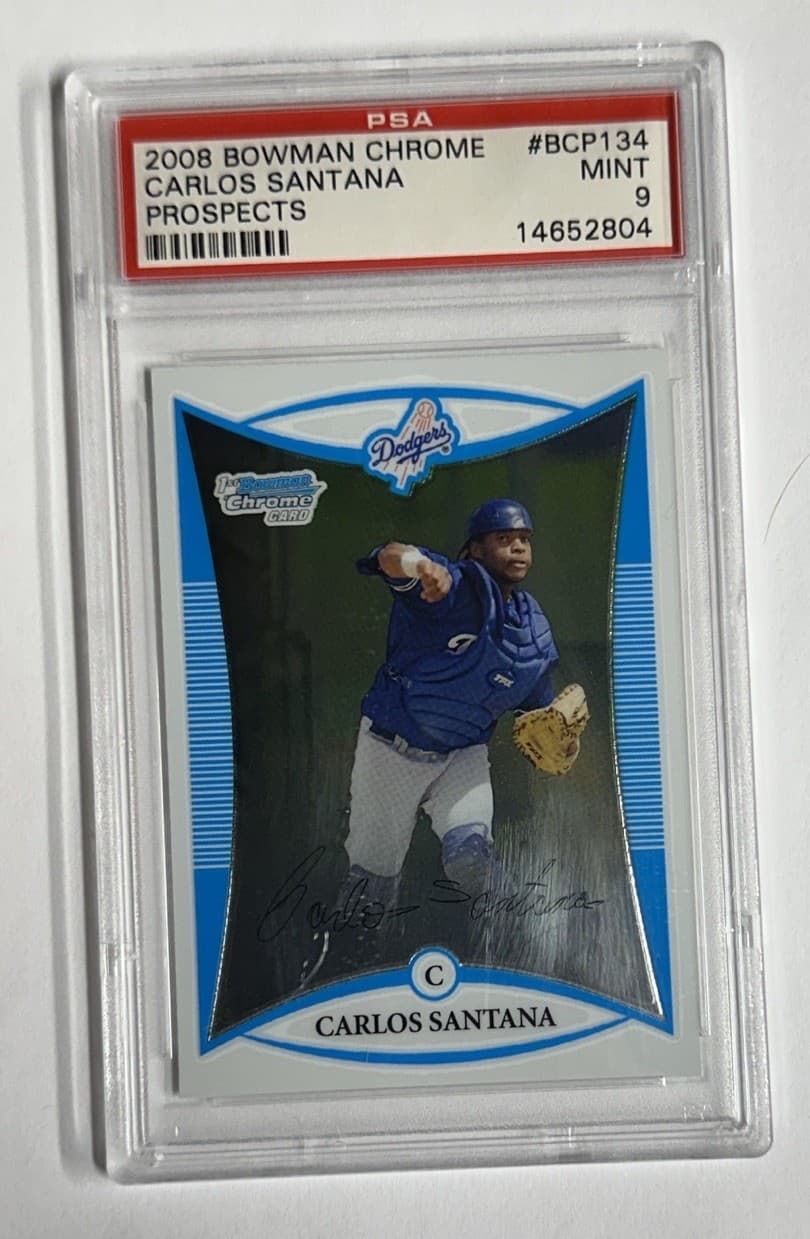 Prospects Carlos Santana 2008 Bowman Chrome 2008 Bowman Chrome