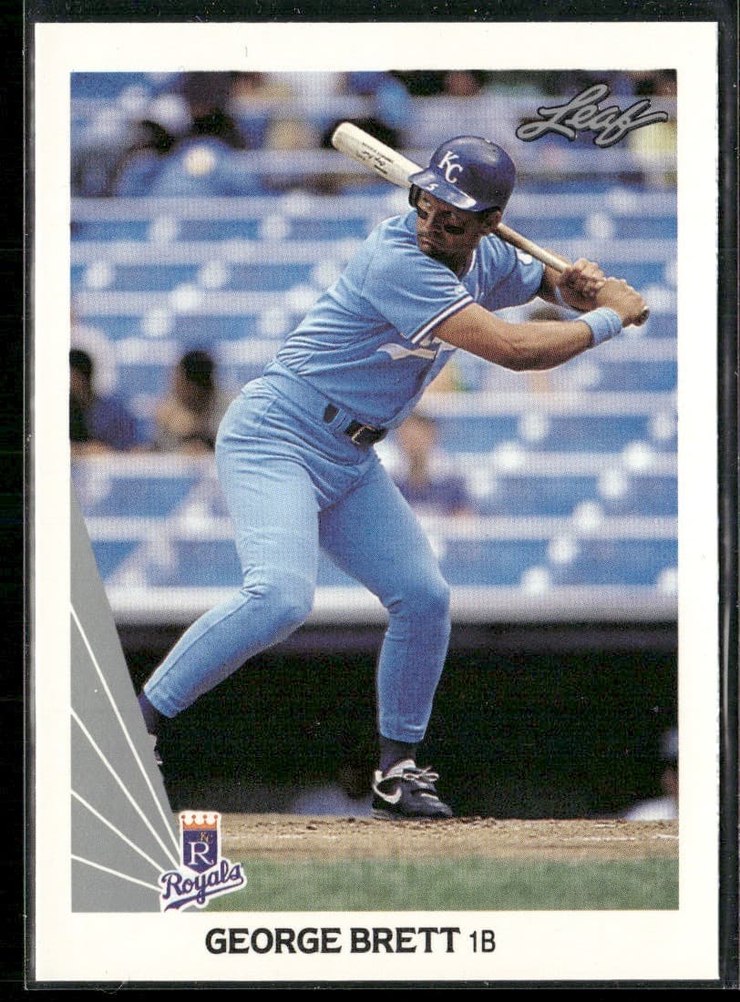 George Brett Kansas 1990 Leaf 1990 Leaf