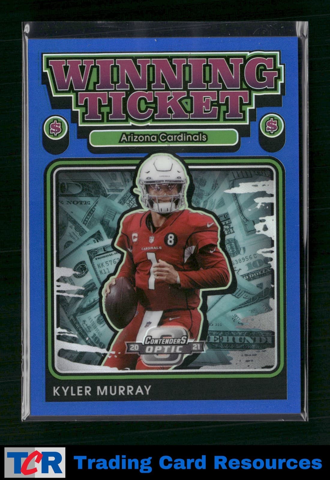 Optic Kyler Murray 2021 Panini Contenders 2021 Panini Contenders blue