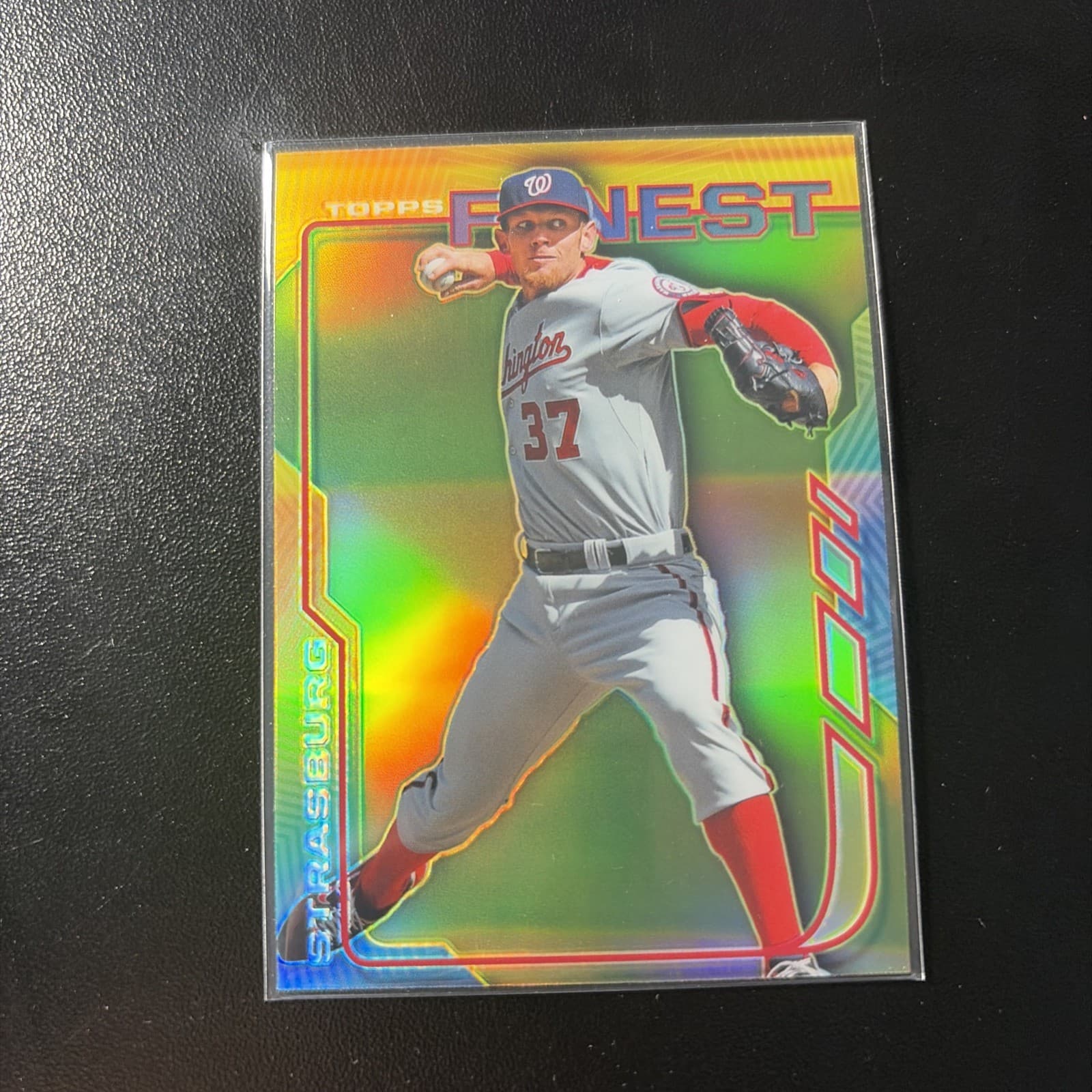 Stephen Strasburg 2014 Topps Finest 2014 Topps Finest refractor