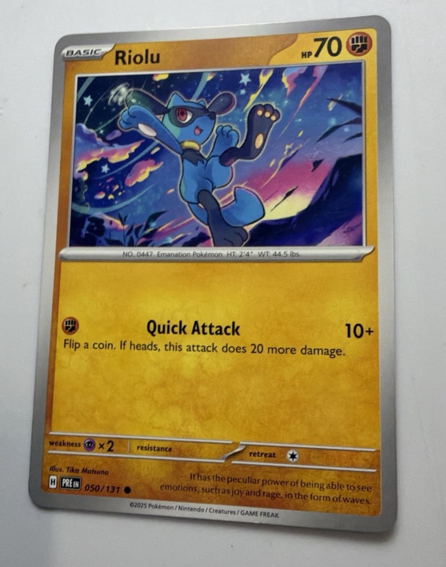 Riolu Scarlet 2025 Unknown 2025 Unknown