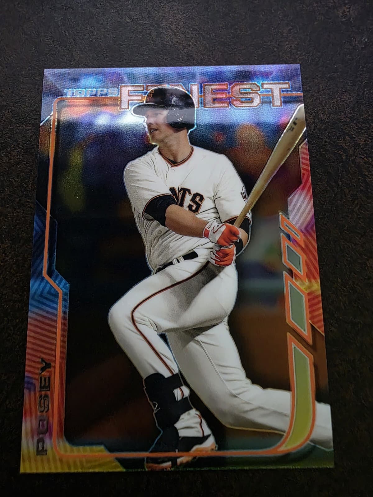 Buster Posey 2014 Topps Finest 2014 Topps Finest refractor