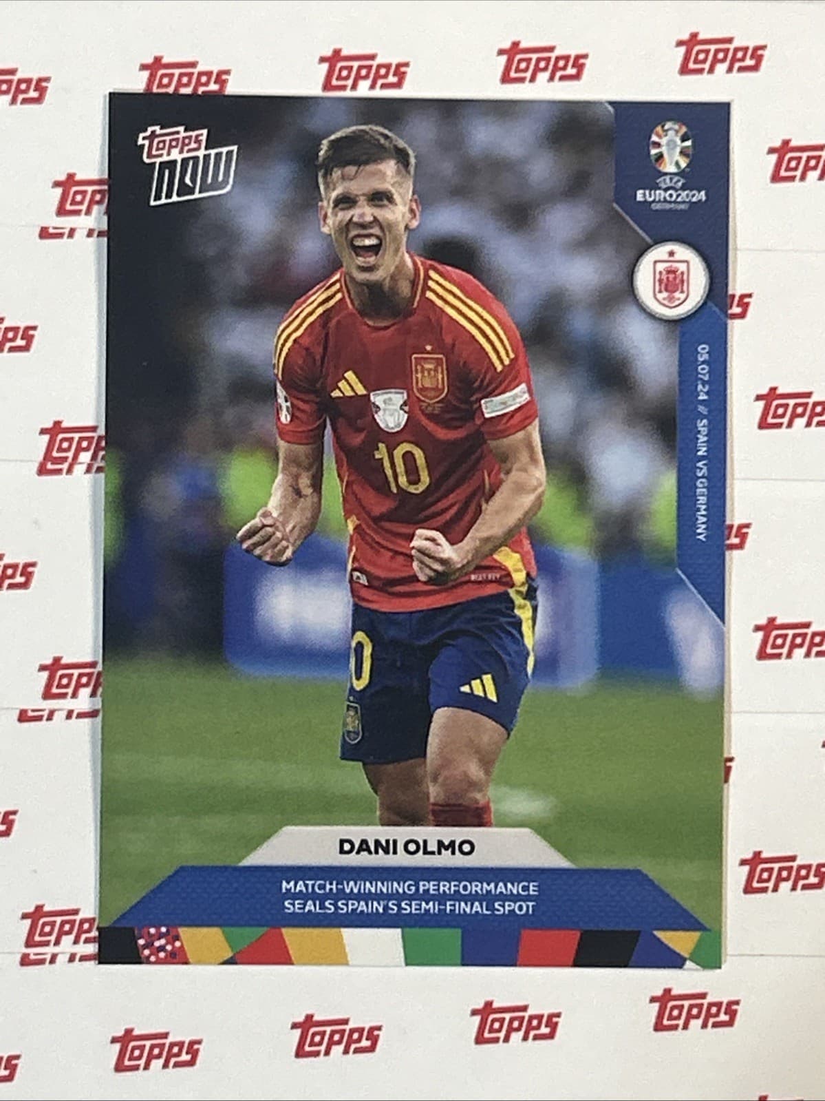 Dani Olmo 2024 Topps 2024 Topps