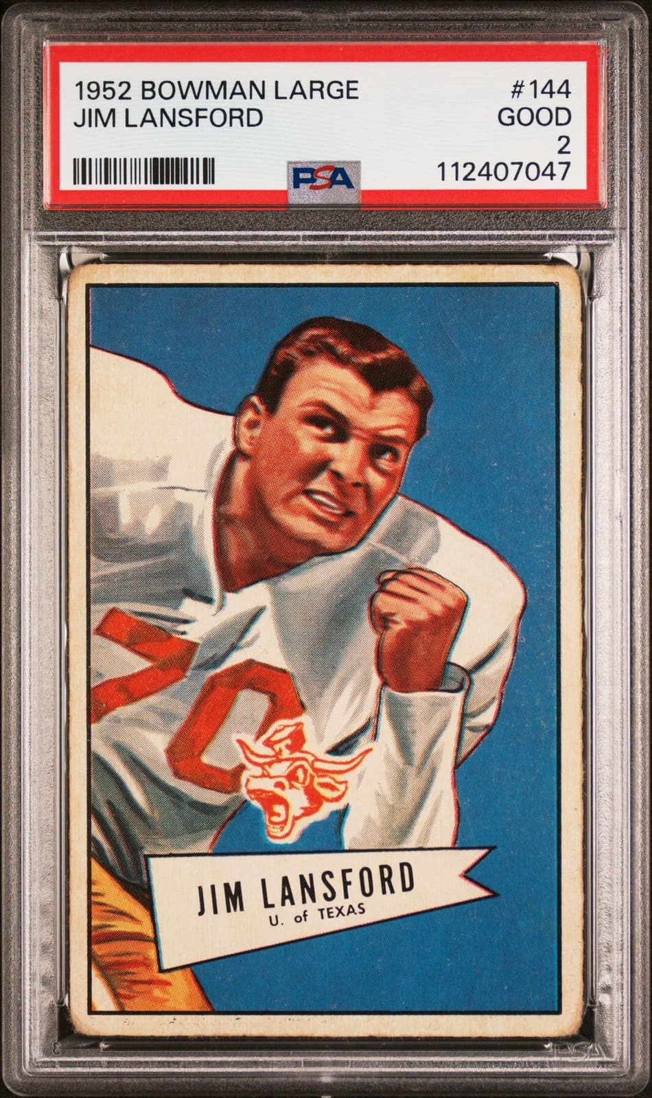 Jim Lansford 1952 Bowman