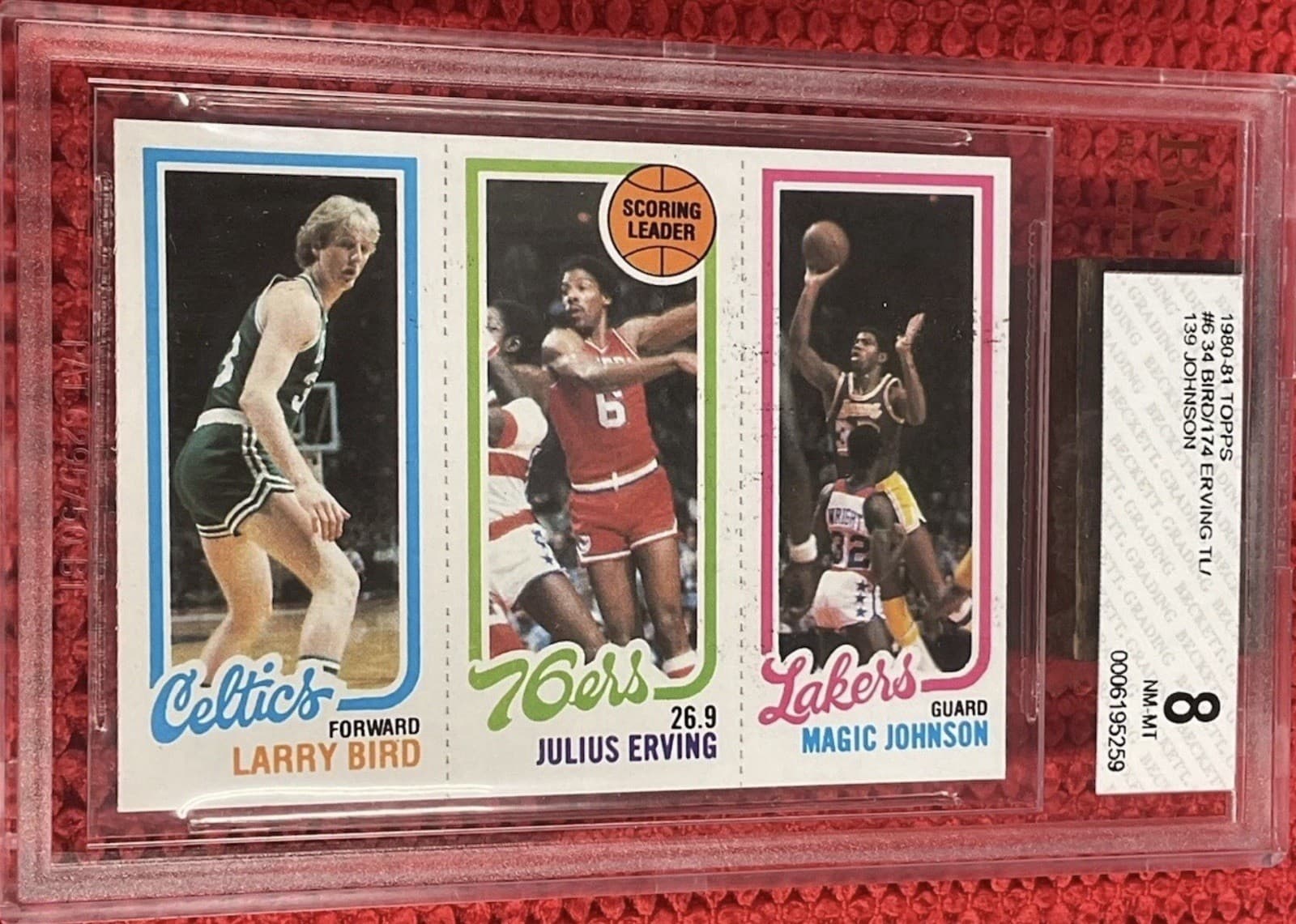 Magic Johnson Larry 1980 Topps 1980 Topps