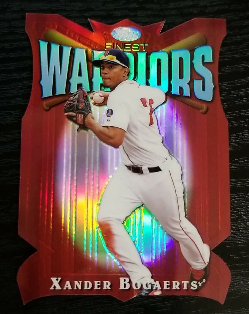 WARRIORS XANDER BOGAERTS /10 2014 Topps Finest 2014 Topps Finest