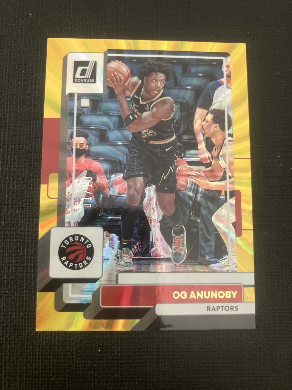Anunoby Gold Laser 2022 Donruss 2022 Donruss