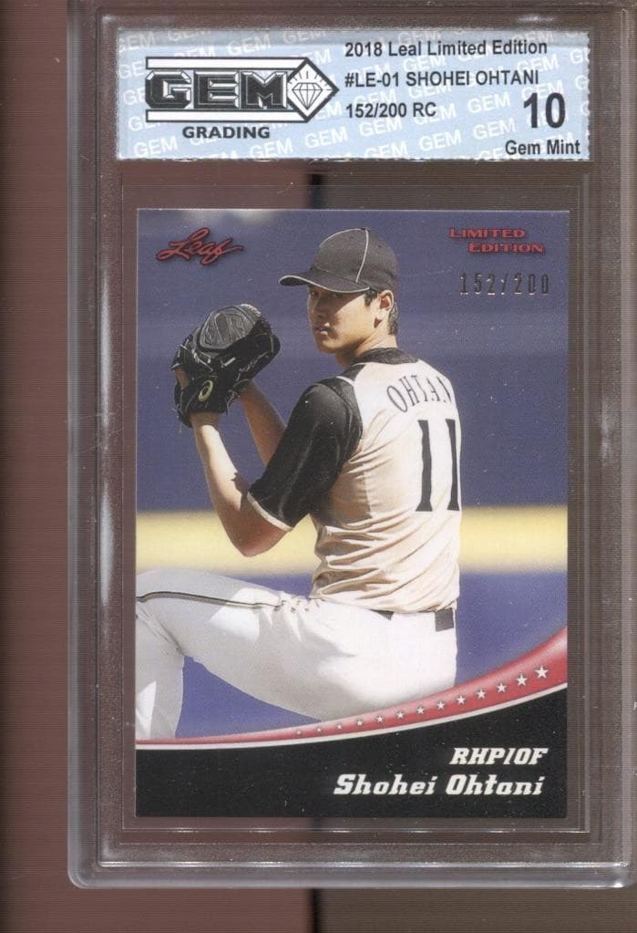 Shohei Ohtani Limited 2018 Leaf
