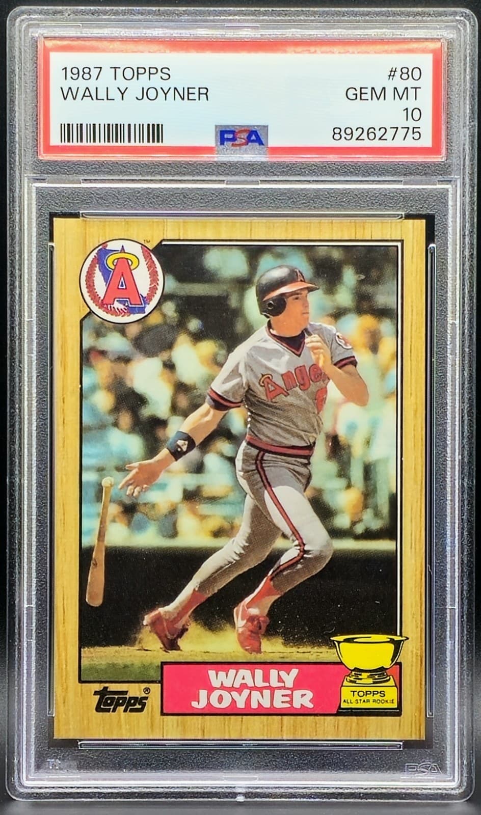 Wally Joyner Baseball 1987 Topps