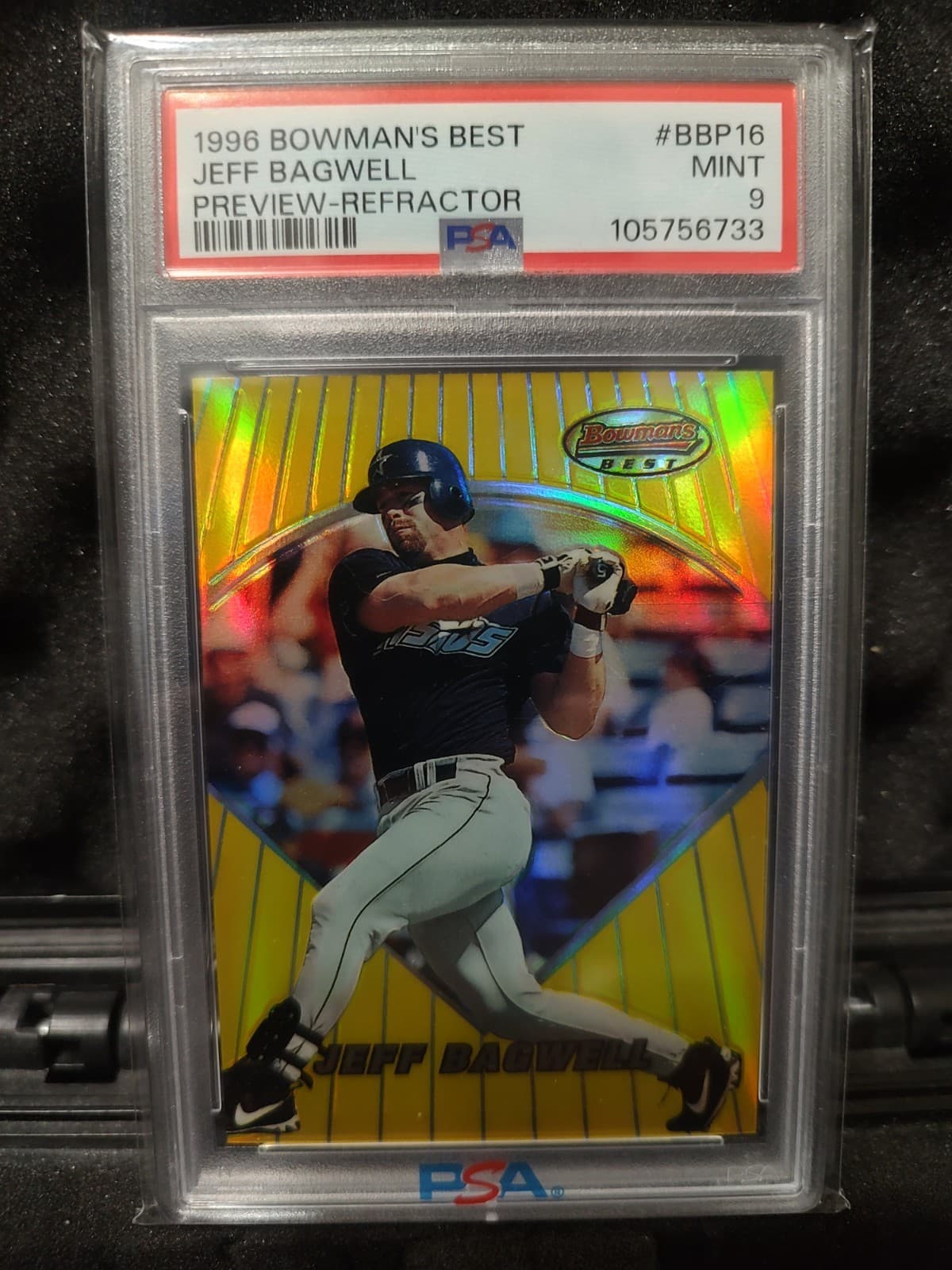 Jeff Bagwell 1996 Bowman 1996 Bowman refractor