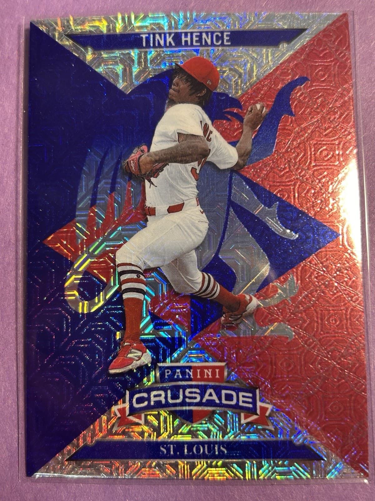 CRUSADE BASEBALL BLUE MOJO TIN 2025 Panini