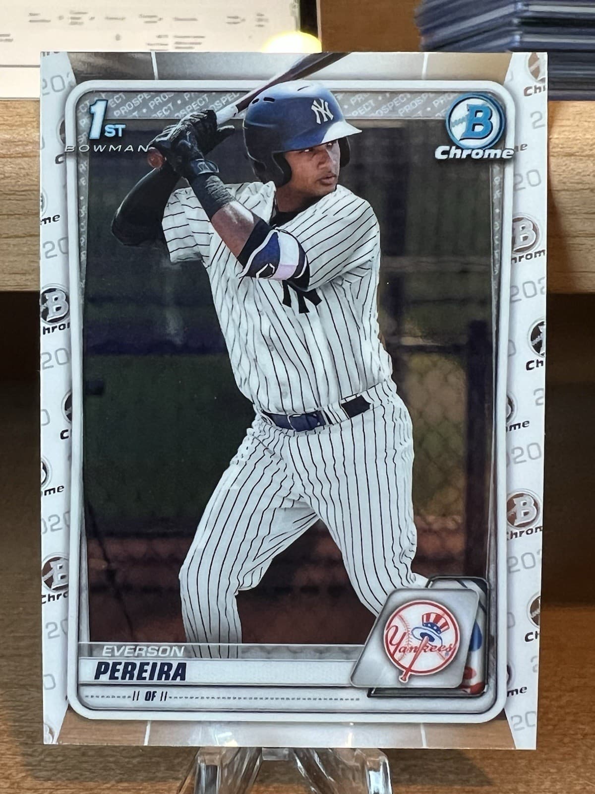 Prospects Baseball Everson 2020 Bowman Chrome 2020 Bowman Chrome