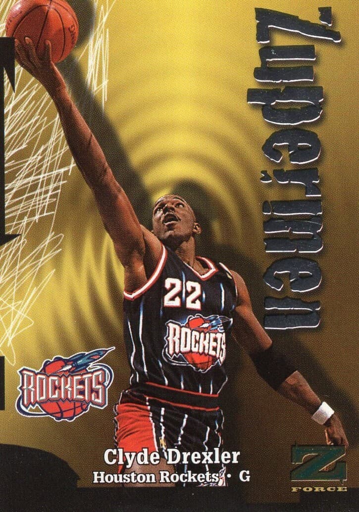 Clyde Drexler Zupermen 1998 Skybox 1998 Skybox